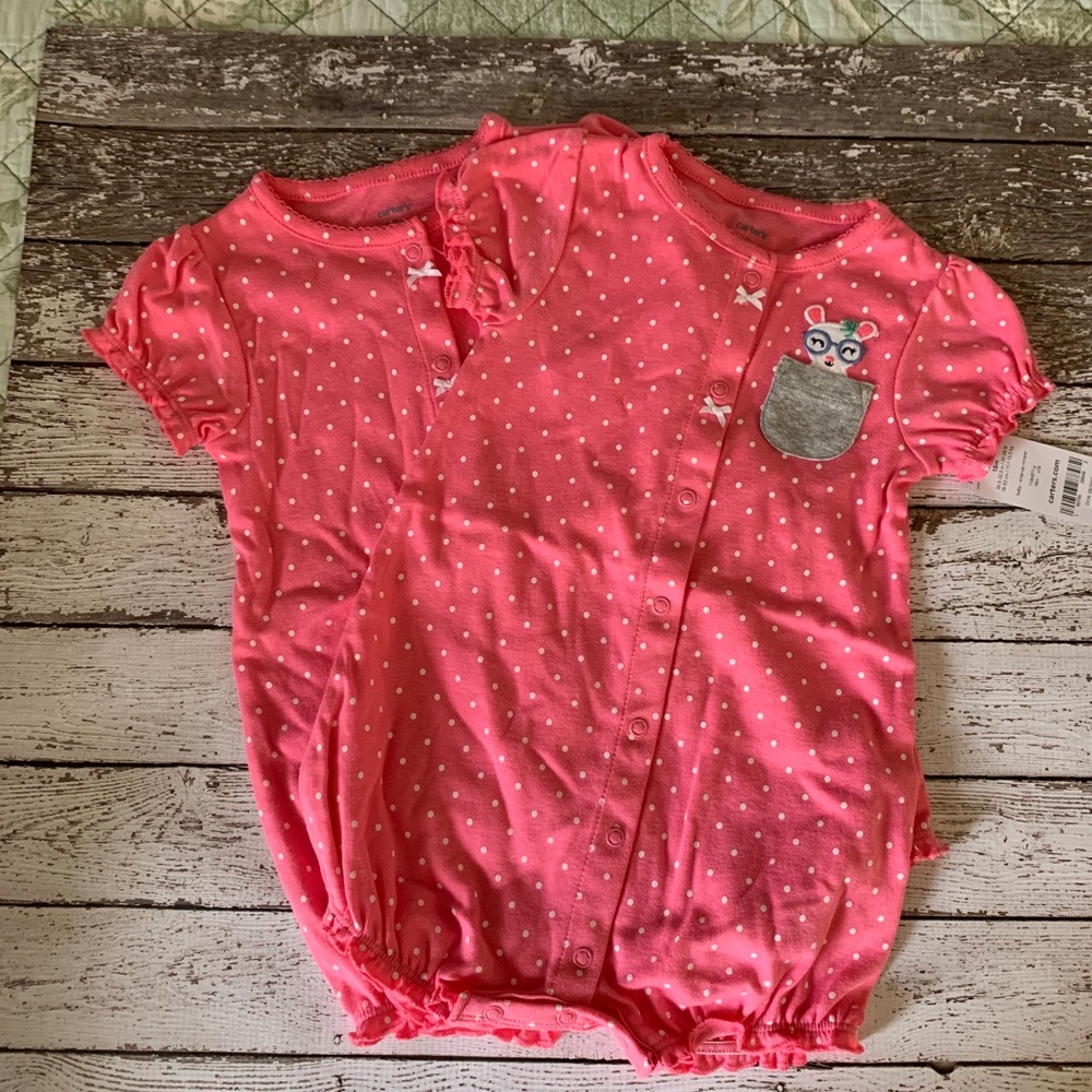 2 identical romper